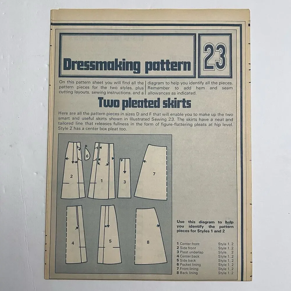 Vintage Designer Sewing Patterns Uncut Lot Of 4 Childs Coat Skirts Shirts